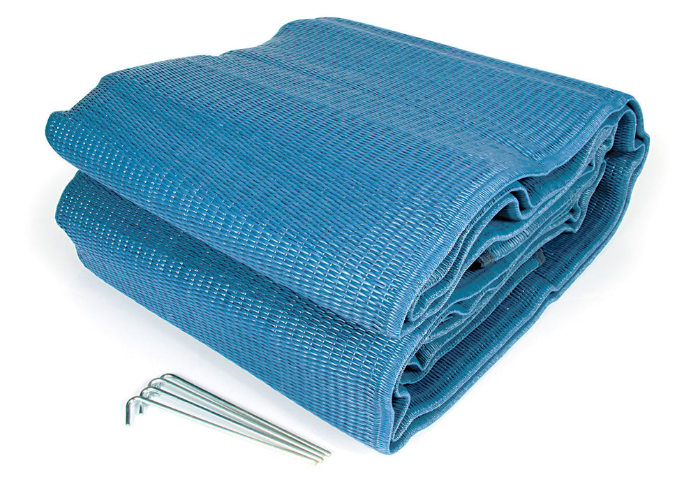AWNING LEISURE MAT 9FT X 12FT BLUE
