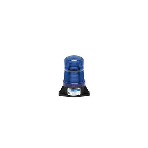 LED BEACON: MEDIUM PROFILE 1280VDC PULSE8 FLASH BLUE