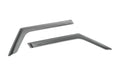 Rugged Ridge Window Visors Matte Black 18-19 2-Door Jeep Wrangler
