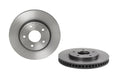 Brembo 11-14 Nissan Leaf/18-19 Leaf/13-19 NV200 Front Premium UV Coated OE Equivalent Rotor