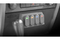 Rugged Ridge Lower Switch Panel Kit 07-10 Jeep Wrangler JK