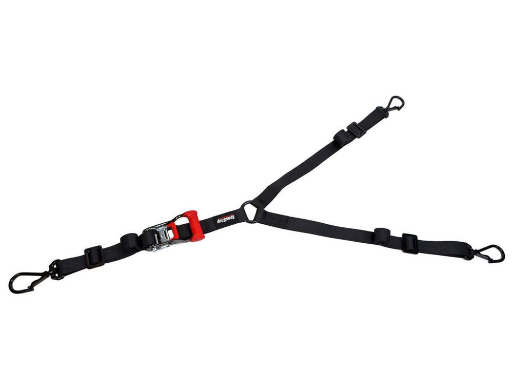 1.5 IN 3POINT SPARE TIRE TIEDOWN WITH SWIVEL HOOKS