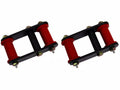 Suspension Leaf Spring Shackle Kit, HD, Greaseable; 55-75 Jeep CJ