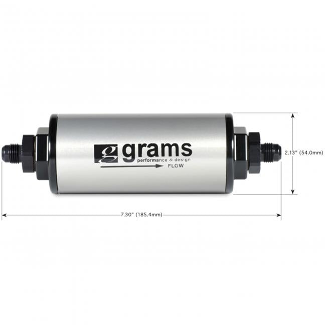 GRAMS -8AN 20 MICRON FUEL FILTER