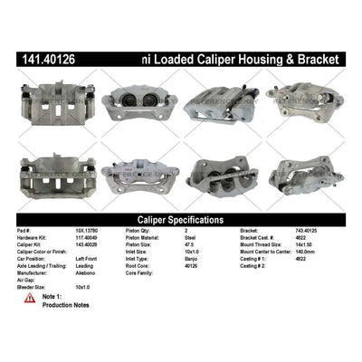 R&R CALIPER ONLY