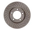 DFC 09-23 Porsche 911 Right Front Drilled Brake Rotor