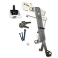 0614 RIDGELINE FITS W/ OR W/O BACK UP IN TAIL HANDLE POPNLOCK TAILGATE LOCKWHITE
