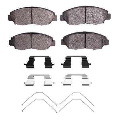 R1 96-15 Honda Civic Front Performance Sport Pads & Hardware Kit