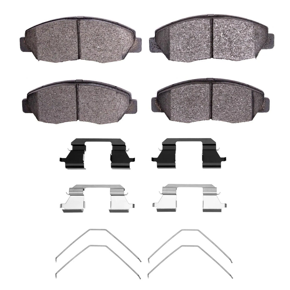 R1 96-15 Honda Civic Front Performance Sport Pads & Hardware Kit