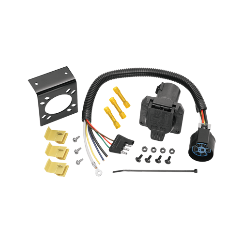 4-FLAT TO 7-WAY FLAT PIN U.S. CAR C