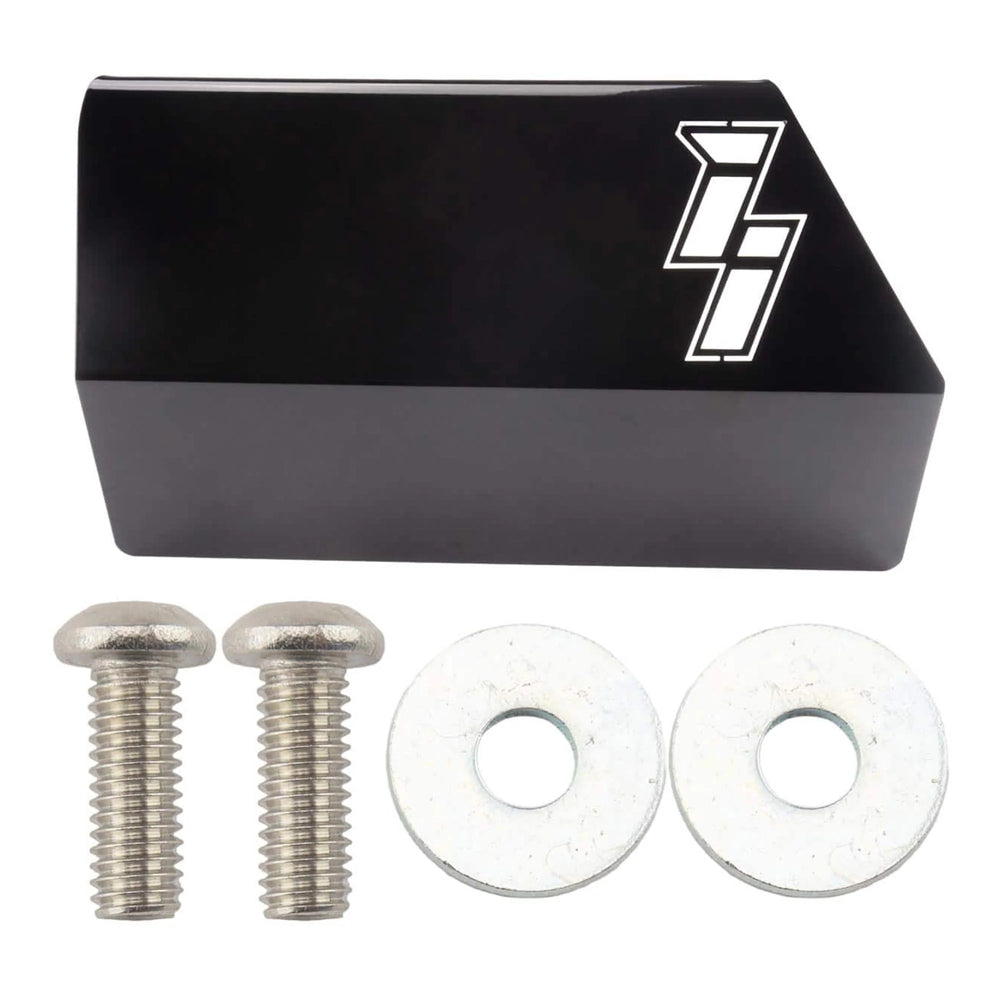 Industrial Injection Gloss Black Powder Coated Aluminum Turbo Heat Shield Upgrade Kit
