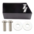 Industrial Injection Gloss Black Powder Coated Aluminum Turbo Heat Shield Upgrade Kit