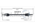 NEW CV AXLE