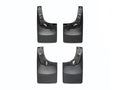 WeatherTech 08-10 Ford F250/F350 No Drill Mudflaps - Black