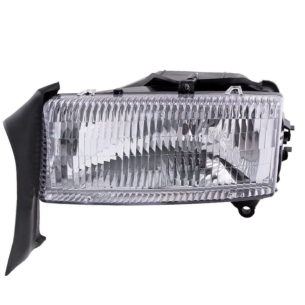 RH HEADLAMP LENS/HOUSING; DAKOTA 9704