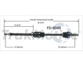NEW CV AXLE