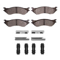 DFC 97-04 Dodge B1500 Front Ultimate Duty Performance Brake Pads and Hardware Kit