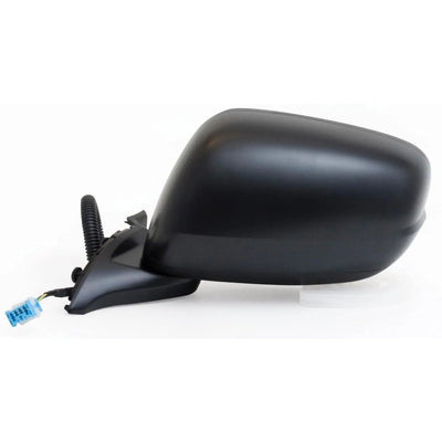 0912 HONDA FIT LH POWER FOLDAWAY OE MIRROR BLACK PTM COVER
