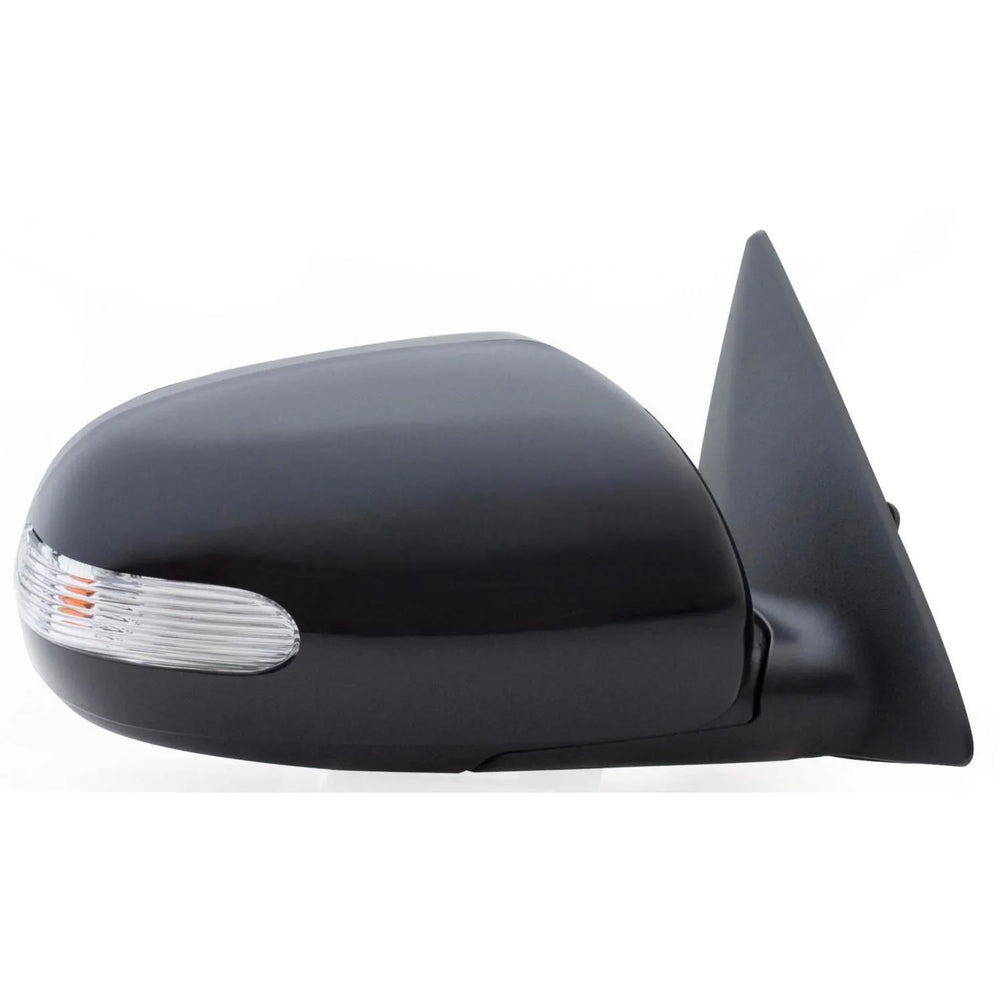 1012 KIA FORTE KOUP COUPE RH HEATED POWER OE MIRROR BLACK PTM W/TURN SIGNAL