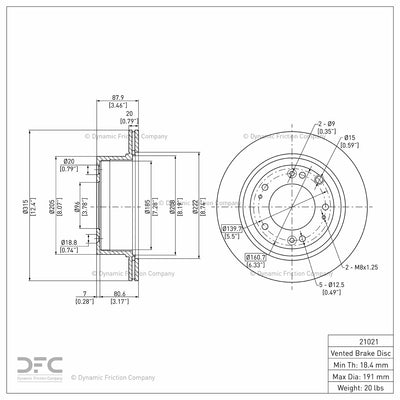 DFC auto part