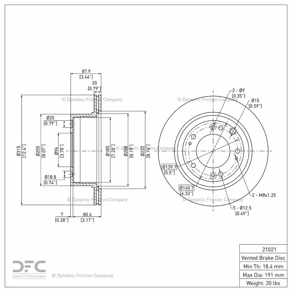 DFC auto part