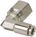 1/8 NPT(F) TO 1/4 AIRLINE 90 DEGREE SWIVEL ELBOW FITTING (10 PCS) DOT APPROVED