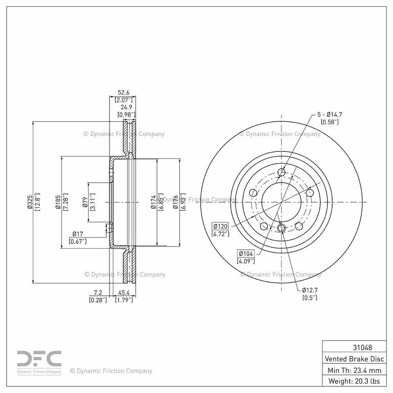 DFC auto part