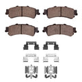 DFC 99-11 Cadillac DeVille Rear Ultimate Duty Performance Brake Pads and Hardware Kit