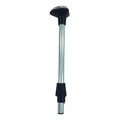 LED BOW LIGHT COMBO12IN STRAIGHT POLE MOUNT PLUGIN STAMPED STAINLESS CVR CLEAR ANODIZED SHAFT