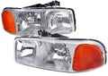 EURO HEADLIGHTS WITH CHROME HOUSING