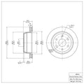 R1 Concepts Brake Rotor Fits Cadillac Escalade