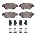 R1 12-19 Fiat 500 (USA/Canada) Front Euro Ceramic Pads & Hardware Kit