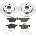 Power Stop 2019 Honda Insight Rear Z17 Evolution Geomet Coated Brake Kit