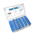 SHRINK TUBING KIT: 110 PCS 6IN LEN 6 SIZES(1/8IN TO 1IN) 2:1 HEAT SHRINK TUBI