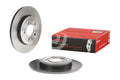 Brembo 05-09 Audi A4/A4 Quattro Rear Premium UV Coated OE Equivalent Rotor