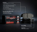 R1 91-05 Acura NSX Front Track/Street Brake Pads