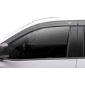 Low Profile Ventvisor Deflector Smoke Outside Mount 4 Piece For 2019-2024 Forester Husky Liners