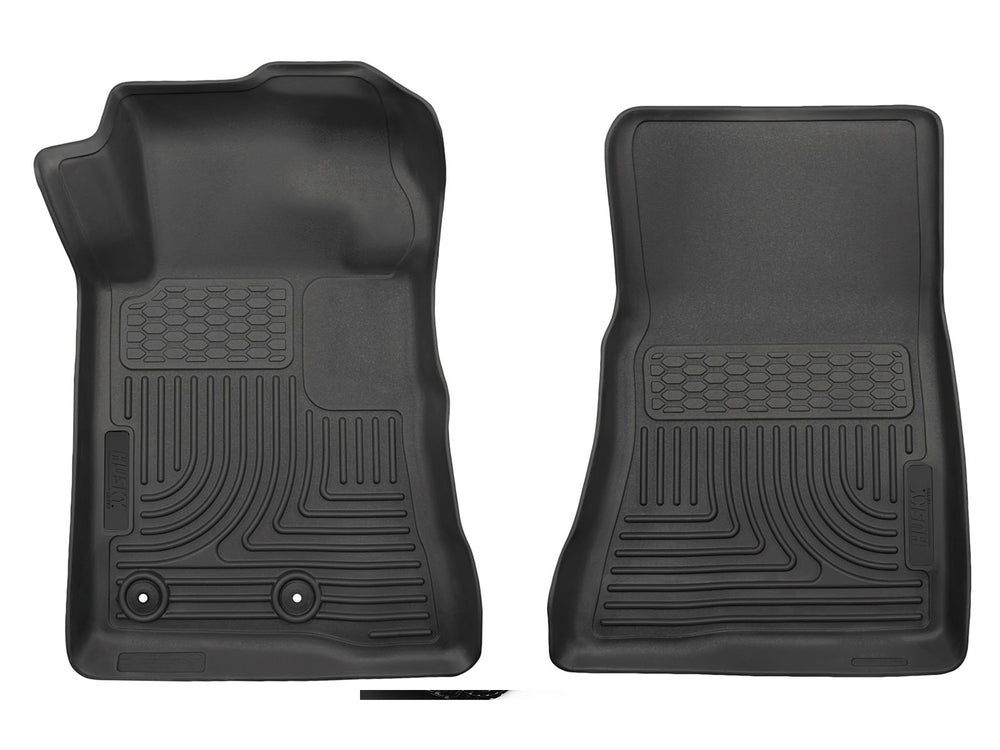 1524 MUSTANG CONVERTIBLE WEATHERBEATER FRONT FLOOR LINER BLACK