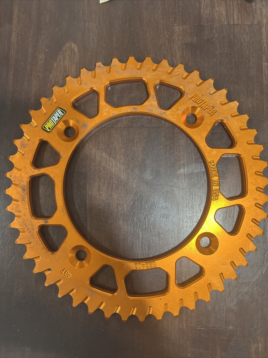 ProTaper KTM 85SX-105SX / Gas Gas MC85 / Husqvarna TC85 Rear Orange Sprocket - 48 Teeth