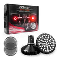 XK Glow Motorcycle Rear LED Turn Signal Kit - 1156 Bullet Style Clear Lenses