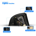 Winjet black tail light