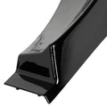 W204 FRONT BUMPER LIP GLOSSY BLACK