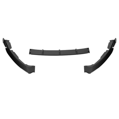 FRONT BUMPER LIP GLOSSY BLACK