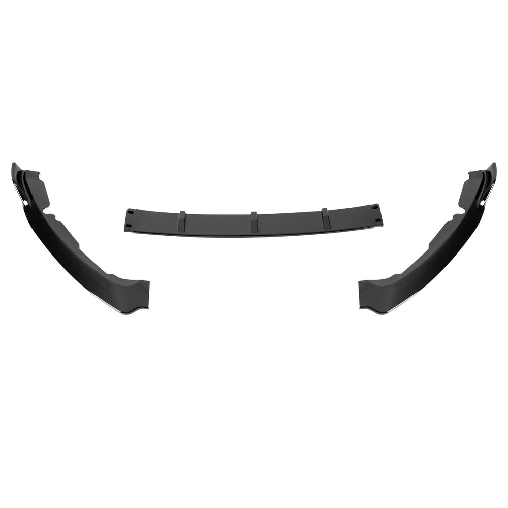 FRONT BUMPER LIP GLOSSY BLACK