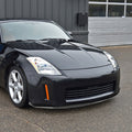 FRONT BUMPER LIP GLOSSY BLACK