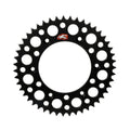 Renthal 87-89 Kawasaki KX250 2-Stroke/ 87-04 KX500 Rear Grooved Sprocket - Black 520-48P Teeth