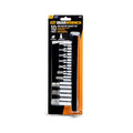 SET SKT HEX BIT SAE 3/8 & 1/2DR 10PC