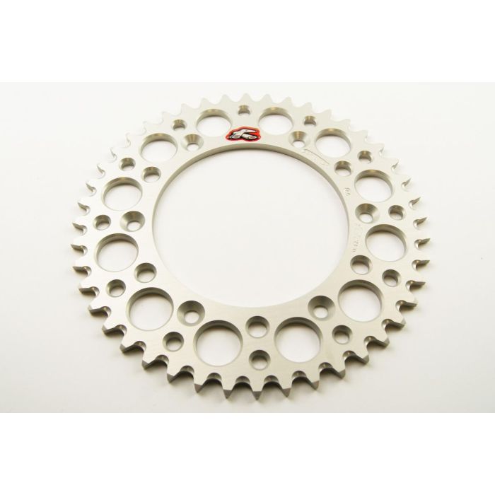 Renthal 02-04 KTM 660 Rally Factory / Special Raid Rear Grooved Sprocket - Silver 520-44P Teeth