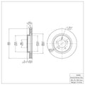 R1 Concepts Brake Rotor Fits Ford Explorer