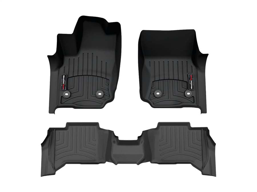 WeatherTech 25-26 Toyota 4Runner Hybrid 3rd Row Rear FloorLiner - Black